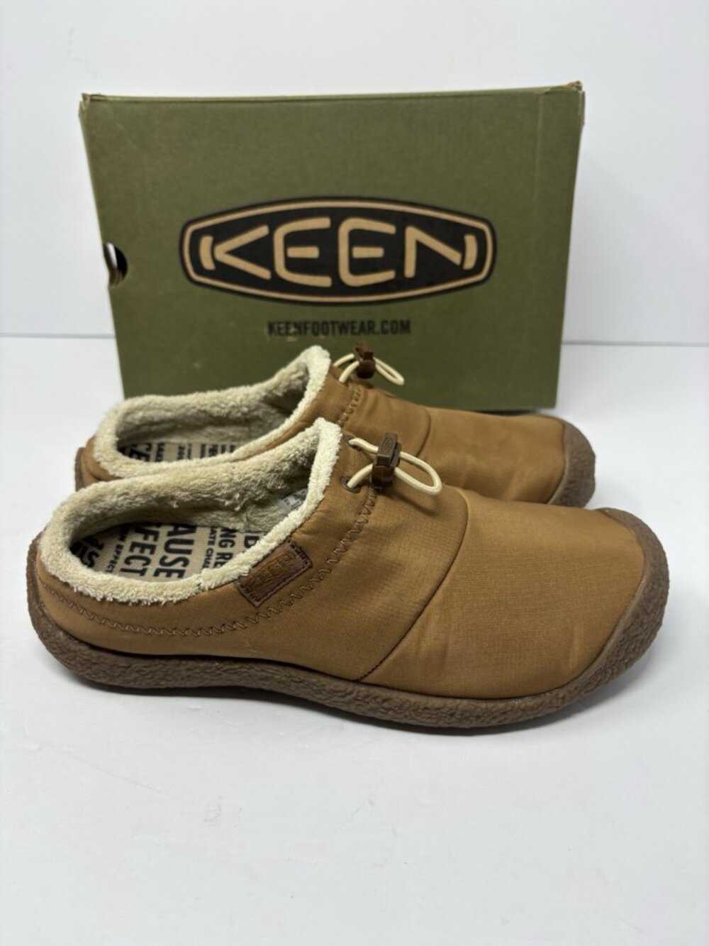 Keen Howser III Slide Shoes Womens Size 6.5 Toasted Coconut Slip On Comfort - Picture 4 of 8